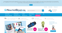 Desktop Screenshot of nauticgear.nl